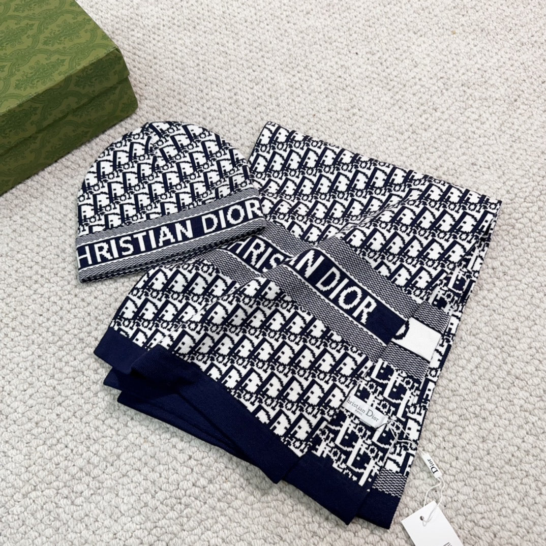 Beanie and Scarf Set